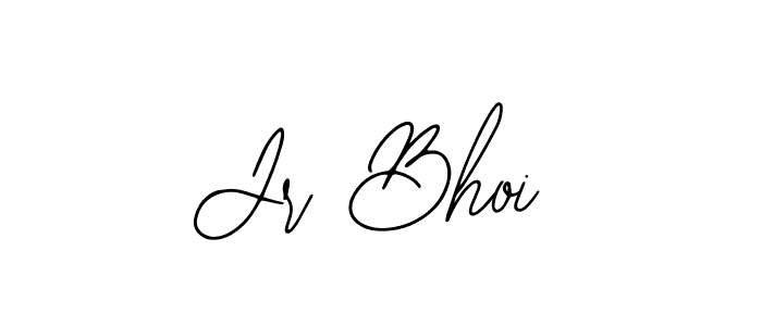 How to make Jr Bhoi signature? Bearetta-2O07w is a professional autograph style. Create handwritten signature for Jr Bhoi name. Jr Bhoi signature style 12 images and pictures png