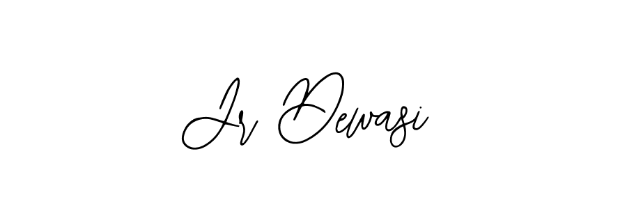Bearetta-2O07w is a professional signature style that is perfect for those who want to add a touch of class to their signature. It is also a great choice for those who want to make their signature more unique. Get Jr Dewasi name to fancy signature for free. Jr Dewasi signature style 12 images and pictures png