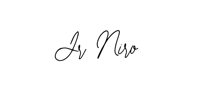 Also You can easily find your signature by using the search form. We will create Jr Niro name handwritten signature images for you free of cost using Bearetta-2O07w sign style. Jr Niro signature style 12 images and pictures png