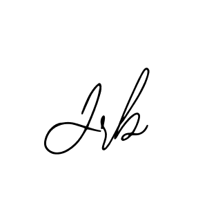 How to make Jrb name signature. Use Bearetta-2O07w style for creating short signs online. This is the latest handwritten sign. Jrb signature style 12 images and pictures png