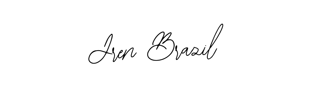 How to make Jren Brazil signature? Bearetta-2O07w is a professional autograph style. Create handwritten signature for Jren Brazil name. Jren Brazil signature style 12 images and pictures png