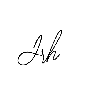 You should practise on your own different ways (Bearetta-2O07w) to write your name (Jrh) in signature. don't let someone else do it for you. Jrh signature style 12 images and pictures png