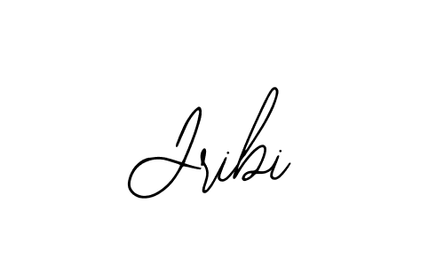 Use a signature maker to create a handwritten signature online. With this signature software, you can design (Bearetta-2O07w) your own signature for name Jribi. Jribi signature style 12 images and pictures png