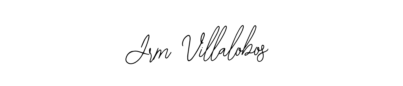 You should practise on your own different ways (Bearetta-2O07w) to write your name (Jrm Villalobos) in signature. don't let someone else do it for you. Jrm Villalobos signature style 12 images and pictures png