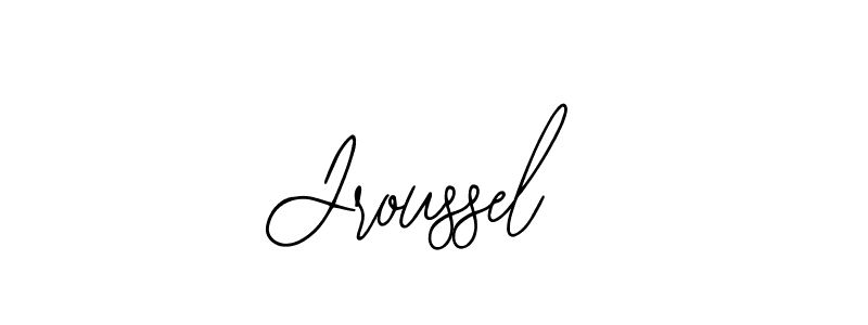 You can use this online signature creator to create a handwritten signature for the name Jroussel. This is the best online autograph maker. Jroussel signature style 12 images and pictures png