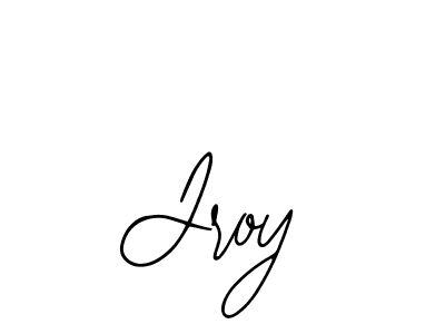 How to make Jroy signature? Bearetta-2O07w is a professional autograph style. Create handwritten signature for Jroy name. Jroy signature style 12 images and pictures png