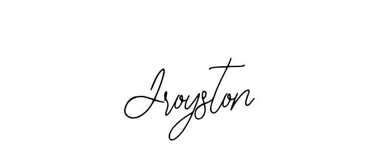 if you are searching for the best signature style for your name Jroyston. so please give up your signature search. here we have designed multiple signature styles  using Bearetta-2O07w. Jroyston signature style 12 images and pictures png