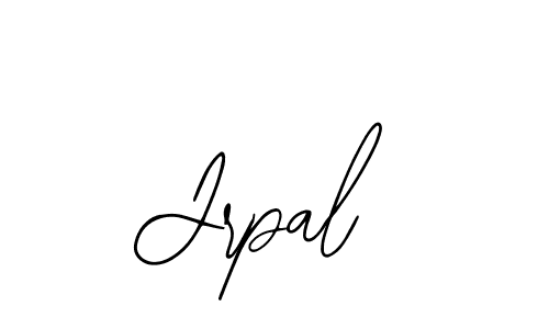 How to make Jrpal name signature. Use Bearetta-2O07w style for creating short signs online. This is the latest handwritten sign. Jrpal signature style 12 images and pictures png