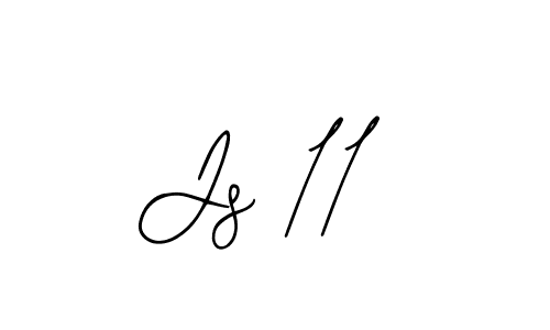 How to Draw Js 11 signature style? Bearetta-2O07w is a latest design signature styles for name Js 11. Js 11 signature style 12 images and pictures png