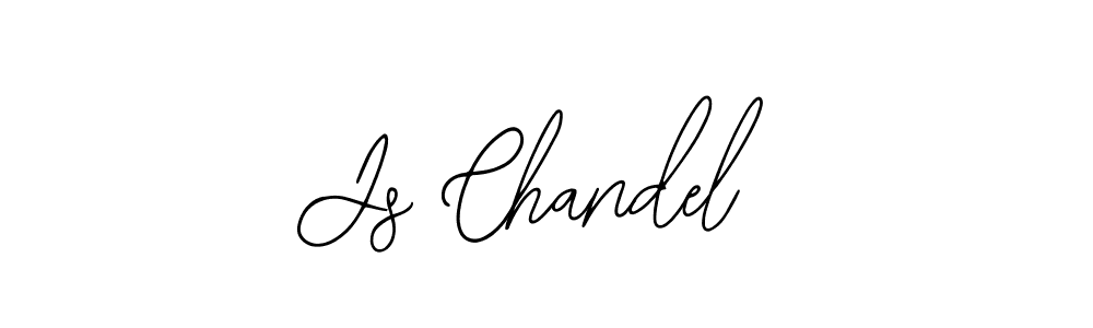 Also we have Js Chandel name is the best signature style. Create professional handwritten signature collection using Bearetta-2O07w autograph style. Js Chandel signature style 12 images and pictures png