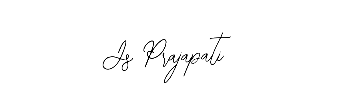 if you are searching for the best signature style for your name Js Prajapati. so please give up your signature search. here we have designed multiple signature styles  using Bearetta-2O07w. Js Prajapati signature style 12 images and pictures png