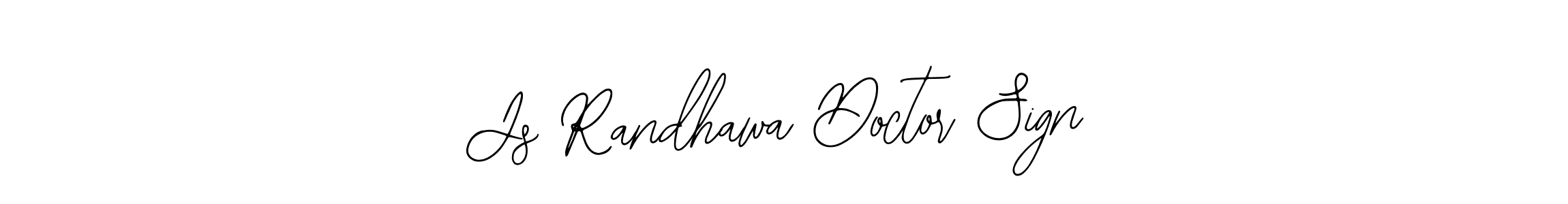 Create a beautiful signature design for name Js Randhawa Doctor Sign. With this signature (Bearetta-2O07w) fonts, you can make a handwritten signature for free. Js Randhawa Doctor Sign signature style 12 images and pictures png