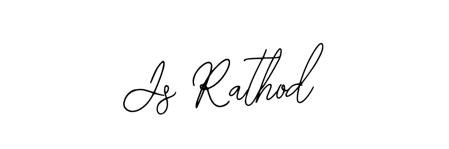 Make a beautiful signature design for name Js Rathod. With this signature (Bearetta-2O07w) style, you can create a handwritten signature for free. Js Rathod signature style 12 images and pictures png