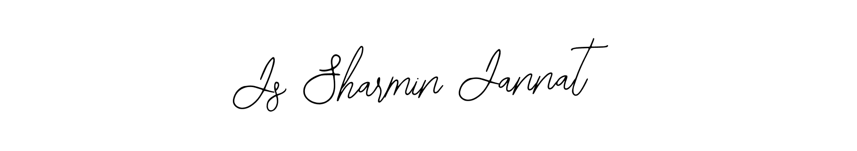 Also we have Js Sharmin Jannat name is the best signature style. Create professional handwritten signature collection using Bearetta-2O07w autograph style. Js Sharmin Jannat signature style 12 images and pictures png