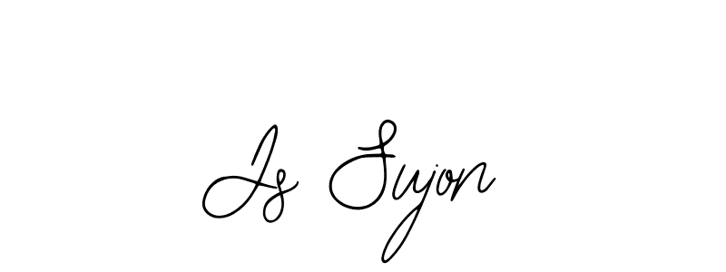 How to Draw Js Sujon signature style? Bearetta-2O07w is a latest design signature styles for name Js Sujon. Js Sujon signature style 12 images and pictures png