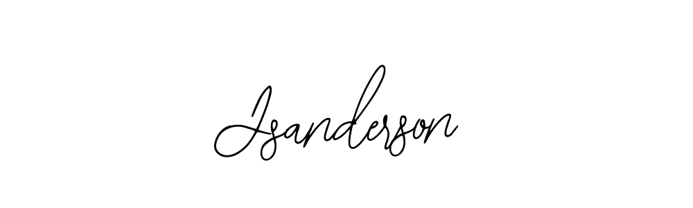 Make a beautiful signature design for name Jsanderson. With this signature (Bearetta-2O07w) style, you can create a handwritten signature for free. Jsanderson signature style 12 images and pictures png