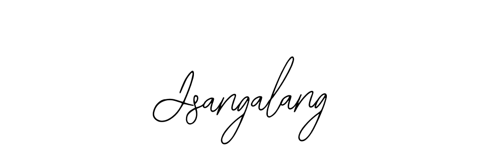 if you are searching for the best signature style for your name Jsangalang. so please give up your signature search. here we have designed multiple signature styles  using Bearetta-2O07w. Jsangalang signature style 12 images and pictures png