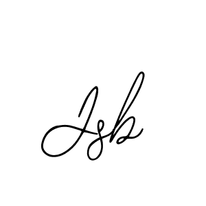 How to make Jsb signature? Bearetta-2O07w is a professional autograph style. Create handwritten signature for Jsb name. Jsb signature style 12 images and pictures png