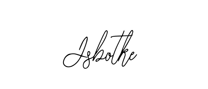 Make a beautiful signature design for name Jsbotke. With this signature (Bearetta-2O07w) style, you can create a handwritten signature for free. Jsbotke signature style 12 images and pictures png
