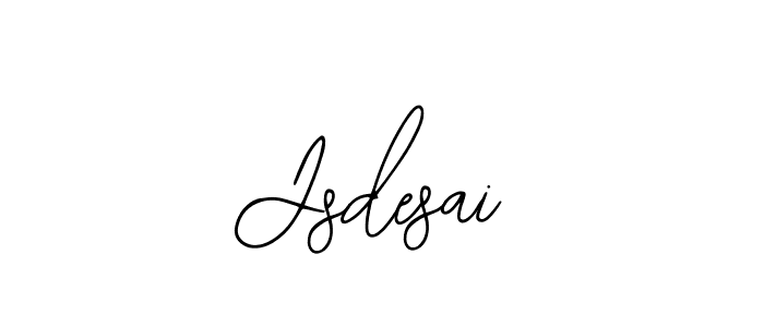 How to make Jsdesai name signature. Use Bearetta-2O07w style for creating short signs online. This is the latest handwritten sign. Jsdesai signature style 12 images and pictures png