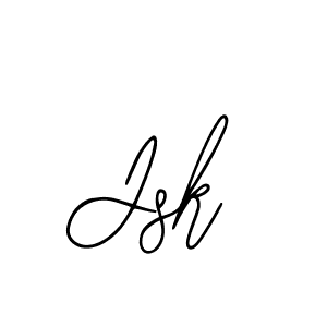 Jsk stylish signature style. Best Handwritten Sign (Bearetta-2O07w) for my name. Handwritten Signature Collection Ideas for my name Jsk. Jsk signature style 12 images and pictures png