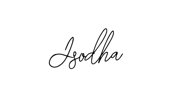 How to make Jsodha name signature. Use Bearetta-2O07w style for creating short signs online. This is the latest handwritten sign. Jsodha signature style 12 images and pictures png