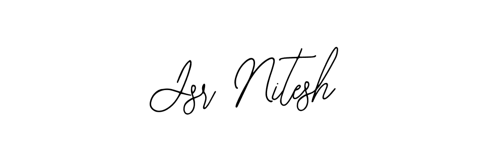 Use a signature maker to create a handwritten signature online. With this signature software, you can design (Bearetta-2O07w) your own signature for name Jsr Nitesh. Jsr Nitesh signature style 12 images and pictures png