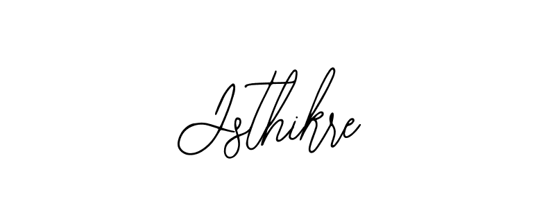 The best way (Bearetta-2O07w) to make a short signature is to pick only two or three words in your name. The name Jsthikre include a total of six letters. For converting this name. Jsthikre signature style 12 images and pictures png