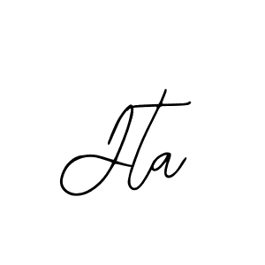 Make a beautiful signature design for name Jta. With this signature (Bearetta-2O07w) style, you can create a handwritten signature for free. Jta signature style 12 images and pictures png
