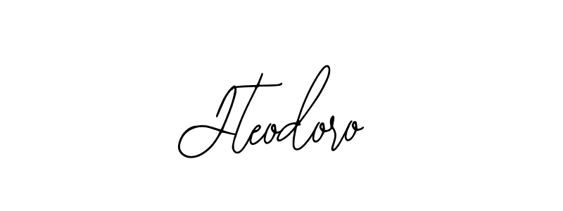 How to make Jteodoro signature? Bearetta-2O07w is a professional autograph style. Create handwritten signature for Jteodoro name. Jteodoro signature style 12 images and pictures png