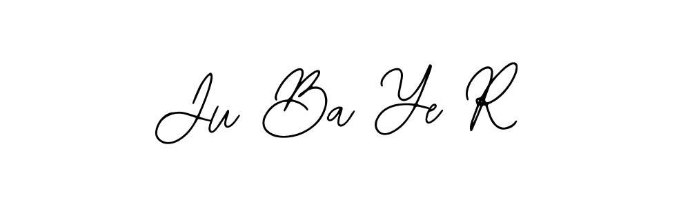 Create a beautiful signature design for name Ju Ba Ye R. With this signature (Bearetta-2O07w) fonts, you can make a handwritten signature for free. Ju Ba Ye R signature style 12 images and pictures png