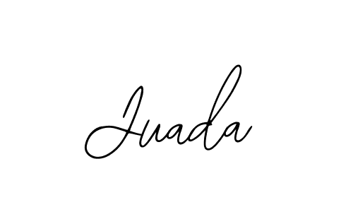 Use a signature maker to create a handwritten signature online. With this signature software, you can design (Bearetta-2O07w) your own signature for name Juada. Juada signature style 12 images and pictures png