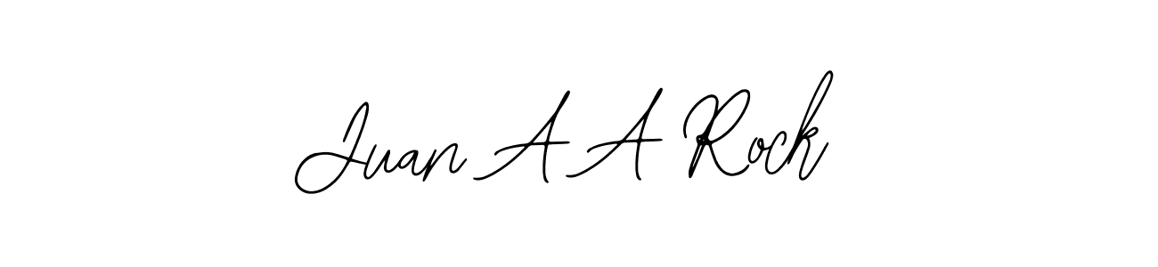 It looks lik you need a new signature style for name Juan A A Rock. Design unique handwritten (Bearetta-2O07w) signature with our free signature maker in just a few clicks. Juan A A Rock signature style 12 images and pictures png