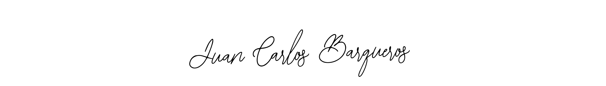 Make a beautiful signature design for name Juan Carlos Barqueros. With this signature (Bearetta-2O07w) style, you can create a handwritten signature for free. Juan Carlos Barqueros signature style 12 images and pictures png