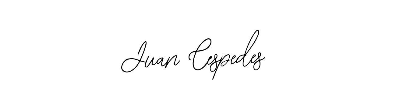 Design your own signature with our free online signature maker. With this signature software, you can create a handwritten (Bearetta-2O07w) signature for name Juan Cespedes. Juan Cespedes signature style 12 images and pictures png