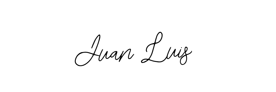 How to make Juan Luis signature? Bearetta-2O07w is a professional autograph style. Create handwritten signature for Juan Luis name. Juan Luis signature style 12 images and pictures png