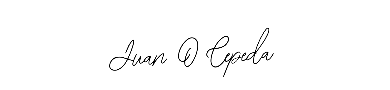 Bearetta-2O07w is a professional signature style that is perfect for those who want to add a touch of class to their signature. It is also a great choice for those who want to make their signature more unique. Get Juan O Cepeda name to fancy signature for free. Juan O Cepeda signature style 12 images and pictures png