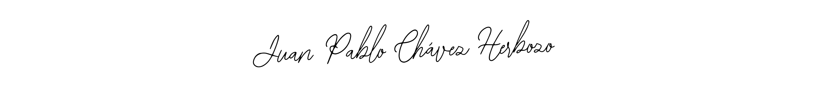 How to make Juan Pablo Chávez Herbozo name signature. Use Bearetta-2O07w style for creating short signs online. This is the latest handwritten sign. Juan Pablo Chávez Herbozo signature style 12 images and pictures png