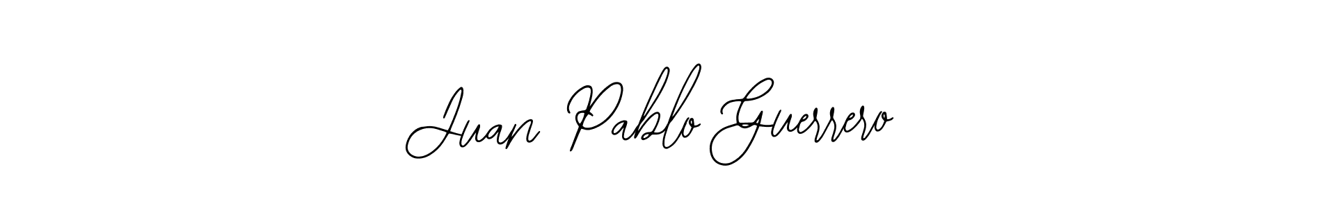 Also You can easily find your signature by using the search form. We will create Juan Pablo Guerrero name handwritten signature images for you free of cost using Bearetta-2O07w sign style. Juan Pablo Guerrero signature style 12 images and pictures png