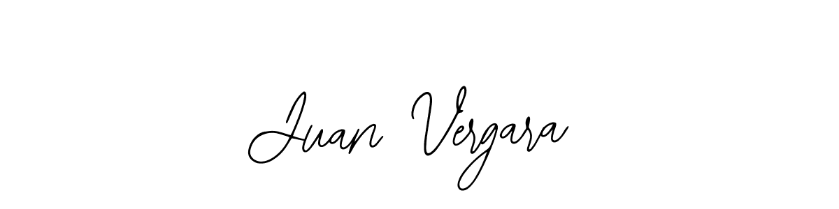 How to make Juan Vergara signature? Bearetta-2O07w is a professional autograph style. Create handwritten signature for Juan Vergara name. Juan Vergara signature style 12 images and pictures png