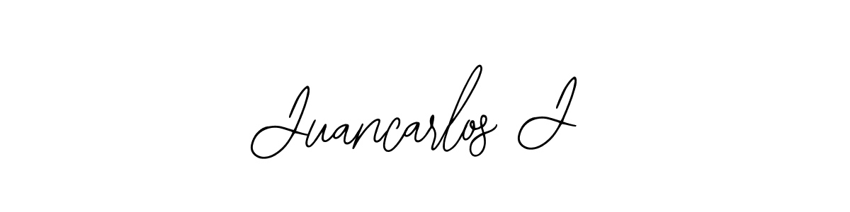 Make a beautiful signature design for name Juancarlos J. With this signature (Bearetta-2O07w) style, you can create a handwritten signature for free. Juancarlos J signature style 12 images and pictures png