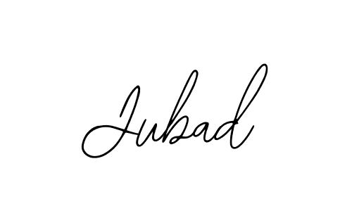 How to make Jubad signature? Bearetta-2O07w is a professional autograph style. Create handwritten signature for Jubad name. Jubad signature style 12 images and pictures png