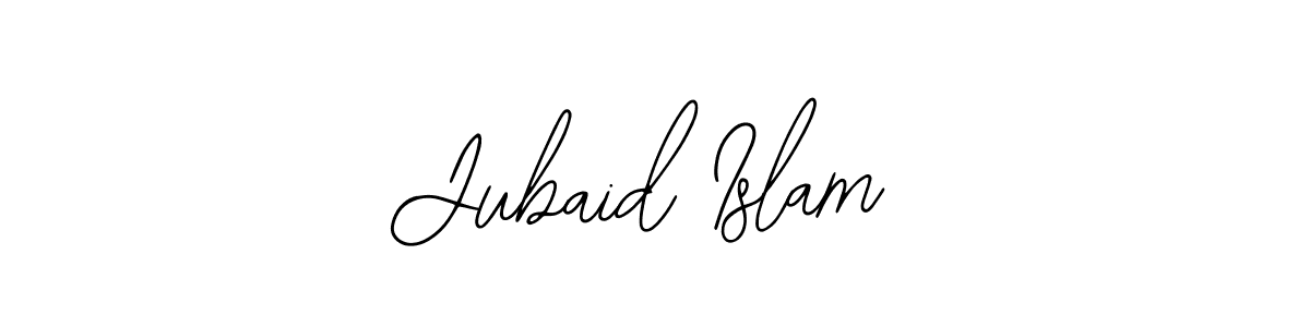 Also we have Jubaid Islam name is the best signature style. Create professional handwritten signature collection using Bearetta-2O07w autograph style. Jubaid Islam signature style 12 images and pictures png