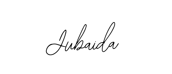 How to make Jubaida signature? Bearetta-2O07w is a professional autograph style. Create handwritten signature for Jubaida name. Jubaida signature style 12 images and pictures png