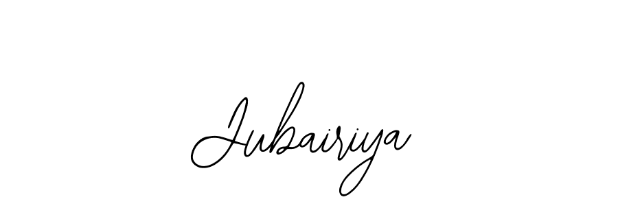 Jubairiya stylish signature style. Best Handwritten Sign (Bearetta-2O07w) for my name. Handwritten Signature Collection Ideas for my name Jubairiya. Jubairiya signature style 12 images and pictures png