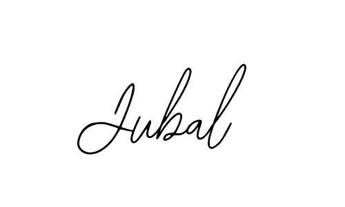 How to make Jubal name signature. Use Bearetta-2O07w style for creating short signs online. This is the latest handwritten sign. Jubal signature style 12 images and pictures png