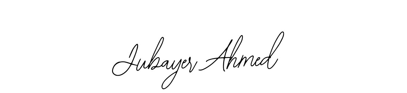 Make a beautiful signature design for name Jubayer Ahmed. With this signature (Bearetta-2O07w) style, you can create a handwritten signature for free. Jubayer Ahmed signature style 12 images and pictures png