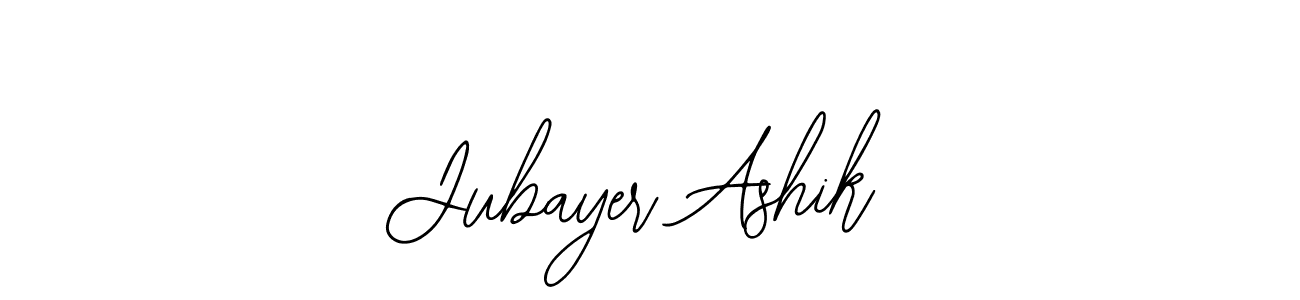 if you are searching for the best signature style for your name Jubayer Ashik. so please give up your signature search. here we have designed multiple signature styles  using Bearetta-2O07w. Jubayer Ashik signature style 12 images and pictures png