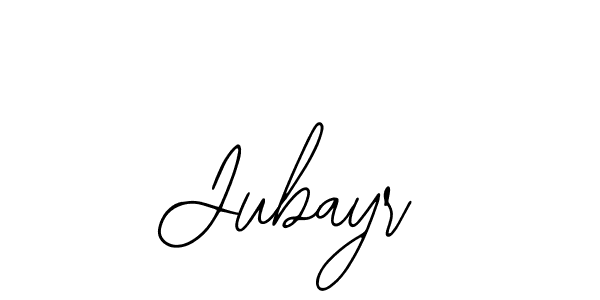 Similarly Bearetta-2O07w is the best handwritten signature design. Signature creator online .You can use it as an online autograph creator for name Jubayr. Jubayr signature style 12 images and pictures png
