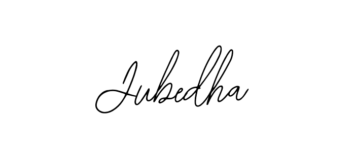 Make a beautiful signature design for name Jubedha. With this signature (Bearetta-2O07w) style, you can create a handwritten signature for free. Jubedha signature style 12 images and pictures png